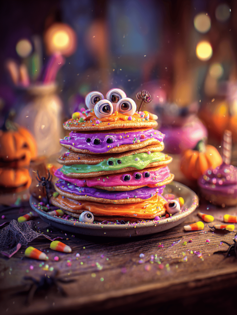 Halloween Pancakes: A Spooky Breakfast Adventure