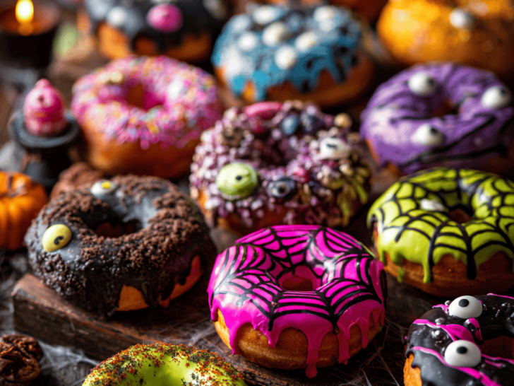 Spooky Sweetness: Halloween Donuts with a Twist