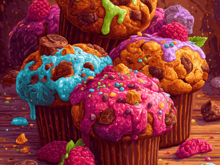 Monster Muffins: Embracing the Chaos of Big Bites and Bold Flavors