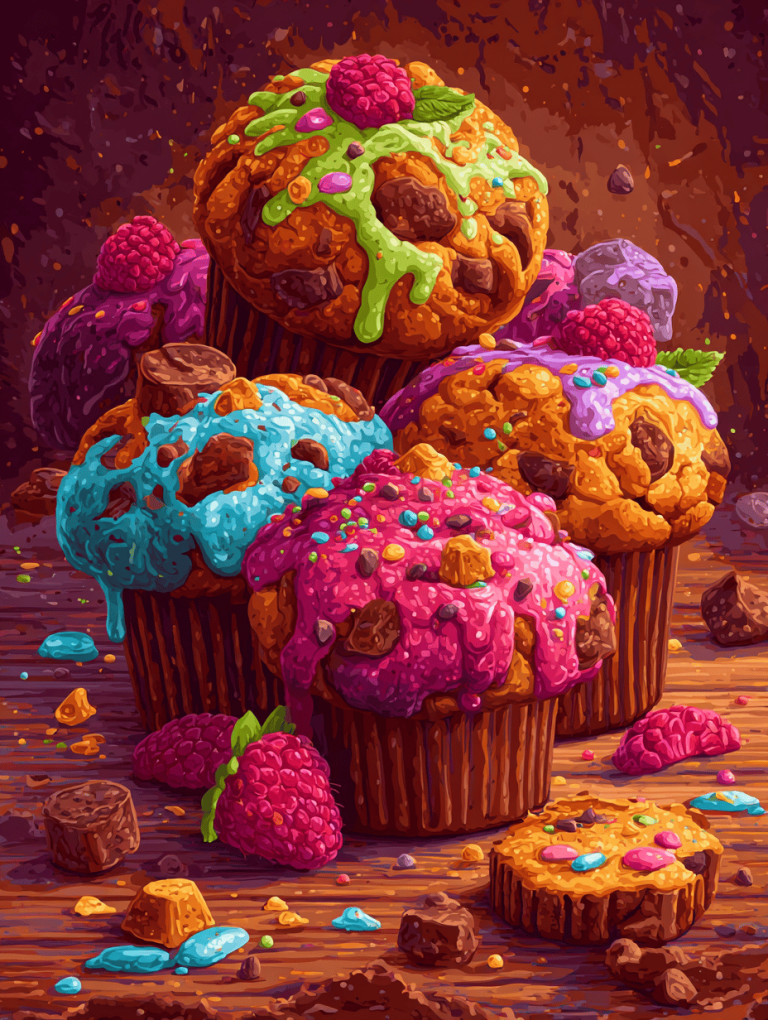 Monster Muffins: Embracing the Chaos of Big Bites and Bold Flavors