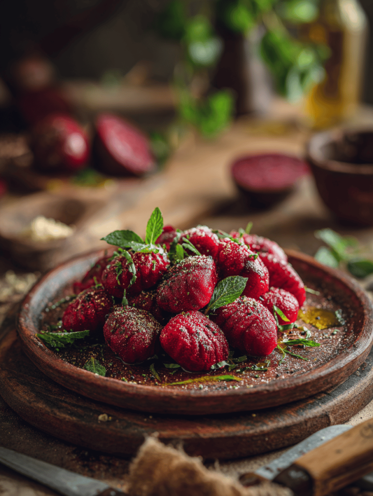 Blood Red Beet Gnocchi: A Root-to-Plate Surprise
