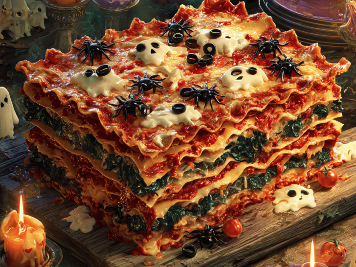 Halloween Lasagna: A Spooky Twist on a Comfort Classic