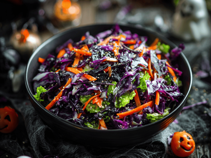 Halloween Coleslaw: A Spooky Twist on a Classic