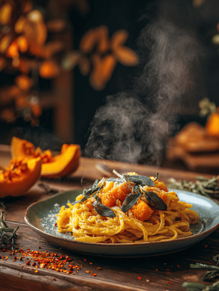 Roasted Butternut Squash Pasta: A Cozy Autumn Rewrite
