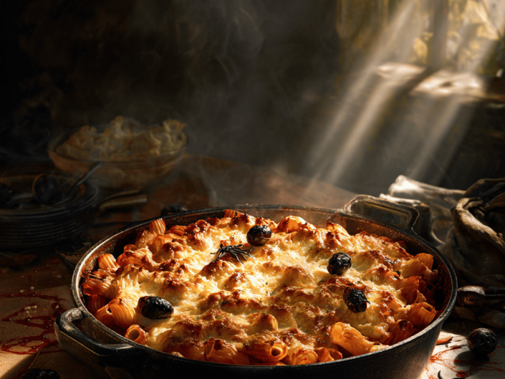 Spooky Baked Ziti: A Cozy, Slightly Sinister Twist on a Classic