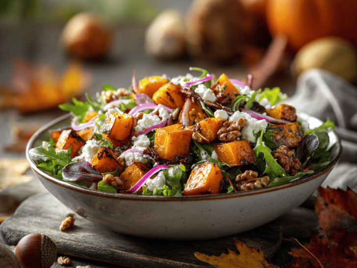 Pumpkin Harvest Salad: A Rustic Twist on Autumn’s Favorite Flavors
