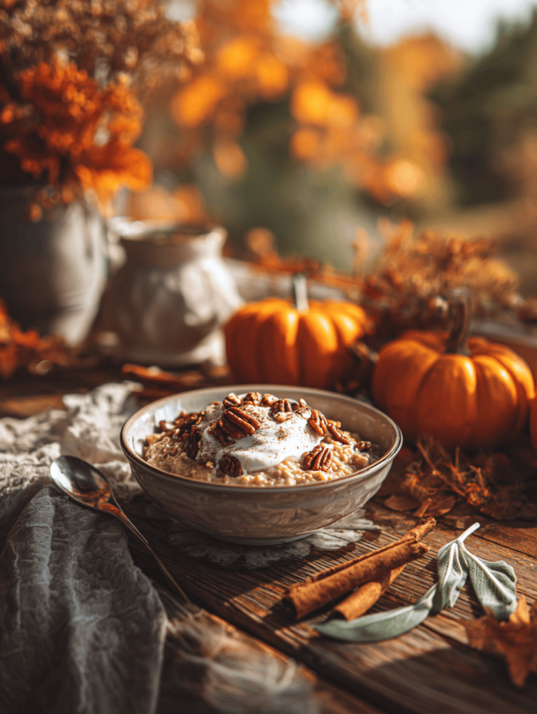 Pumpkin Oatmeal: A Cozy Breakfast with a Twist of Fall