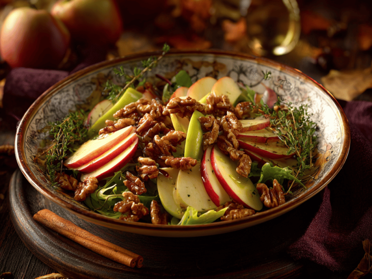 Spooky Apple Walnut Salad: A Crunchy, Tangy Daredevil