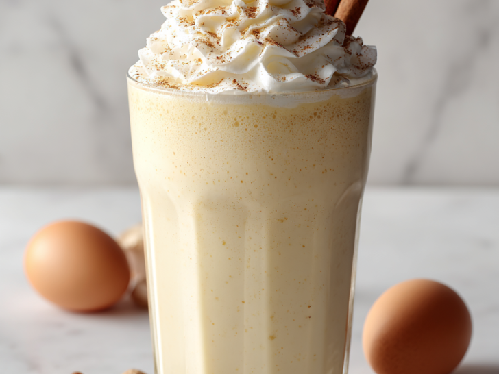 Eggnog Milkshake Recipe