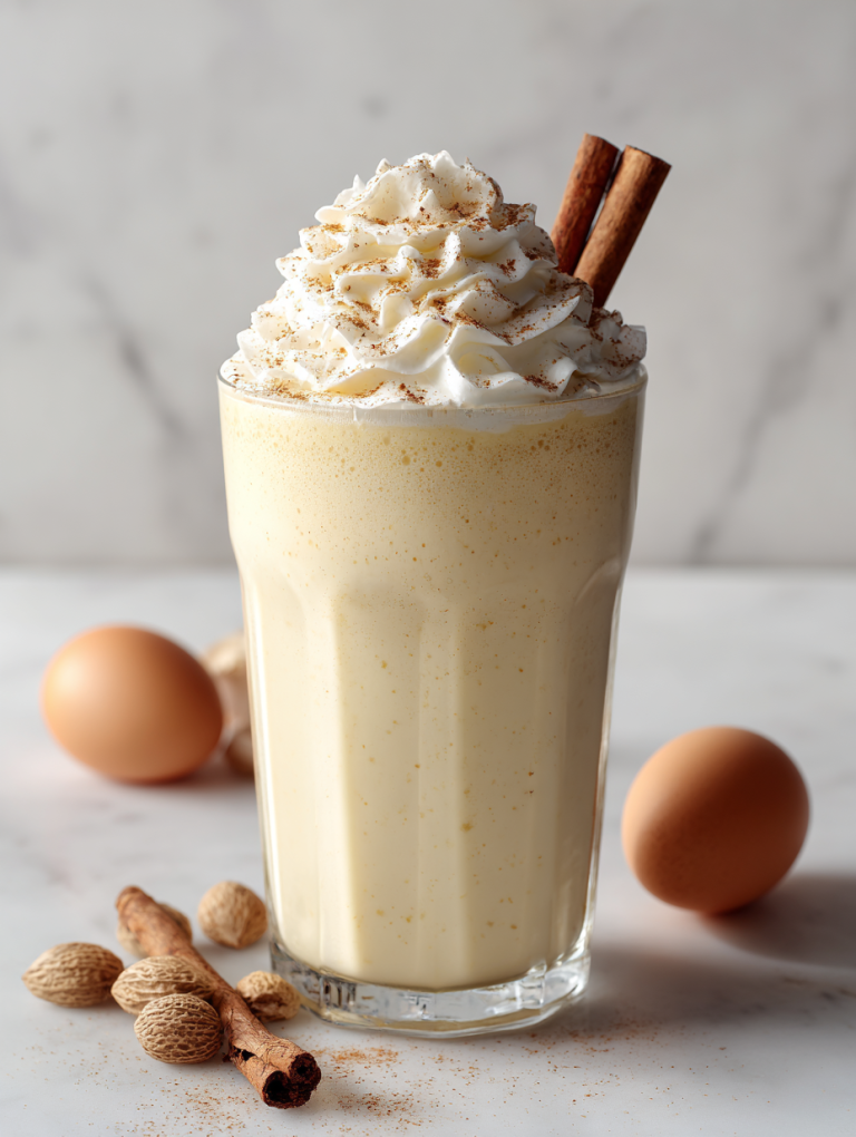 Eggnog Milkshake Recipe