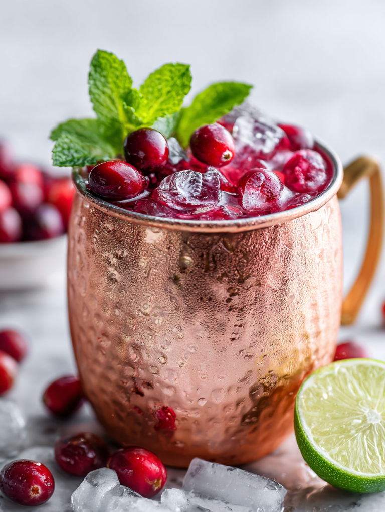 Cranberry Moscow Mule Recipe