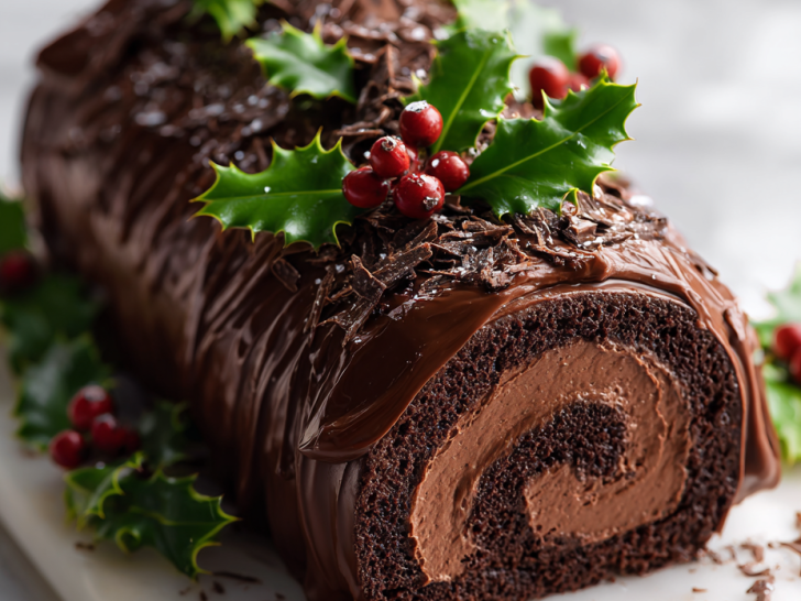 Yule Log Cake Recipe