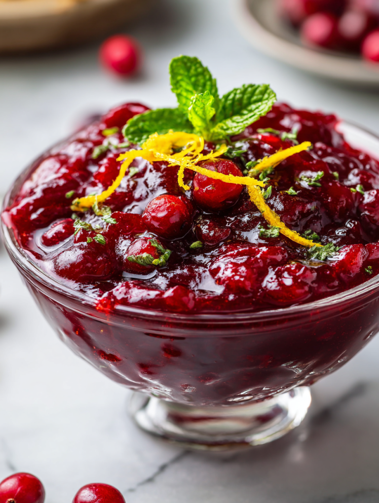 Cranberry Sauce Recipe