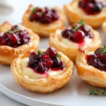 Cranberry Brie Bites Recipe
