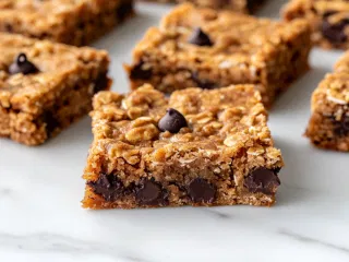 Peanut Butter Chocolate Chip Chewy Bars Recipe
