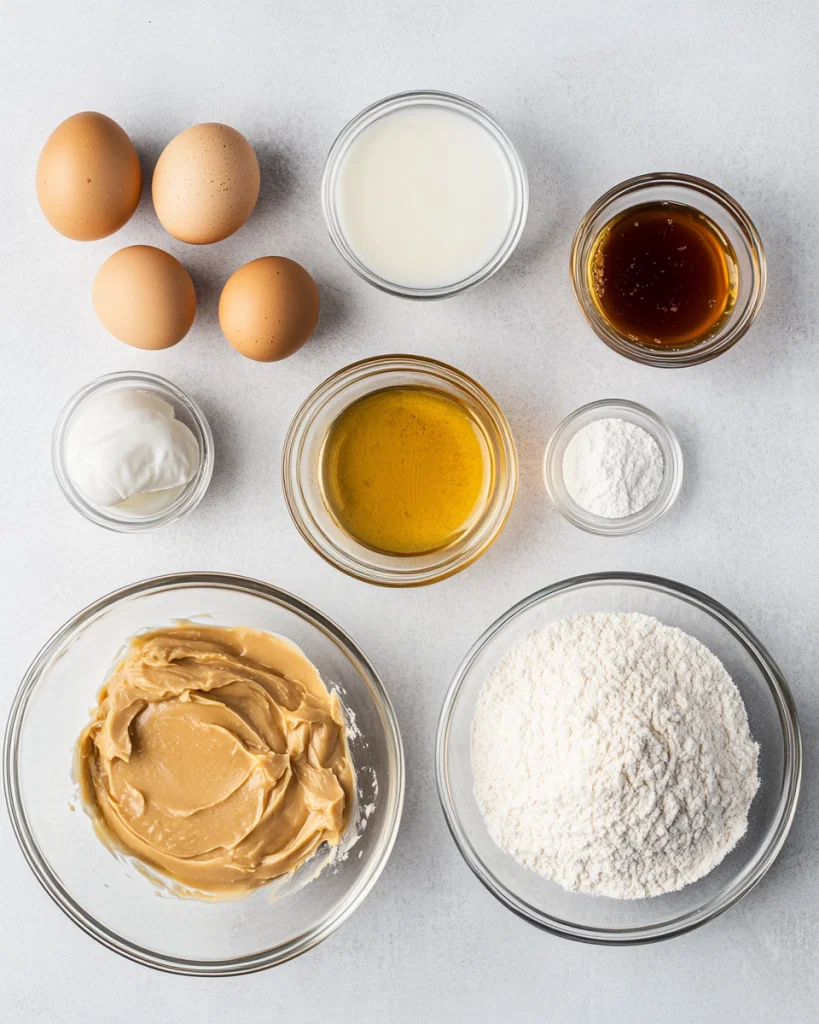 Peanut Butter Muffins Recipe Ingredients