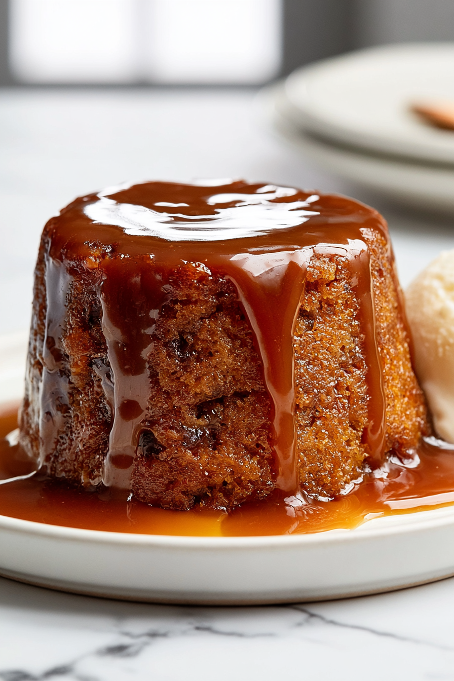 Serve Gordon Ramsay's Sticky Toffee Pudding