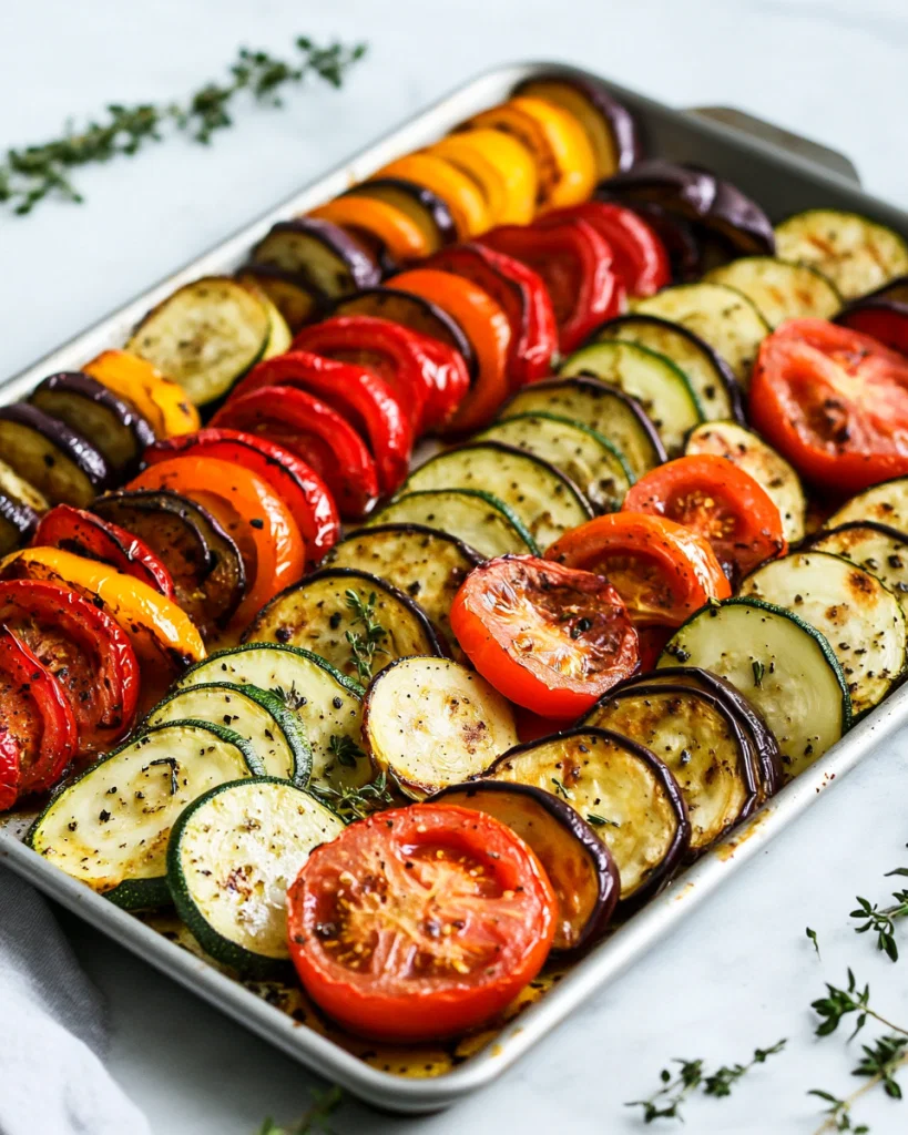 Sheet Pan Ratatouille