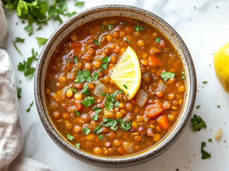 Vegan Lentil Soup Recipe