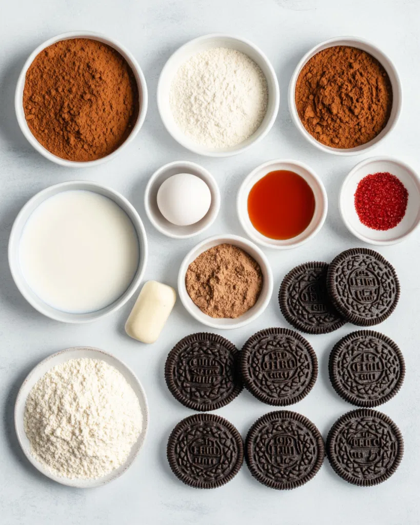 oreo cookie red velvet