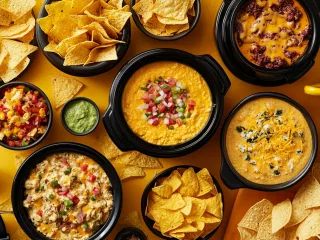 Easy Crockpot Dips for Game Day