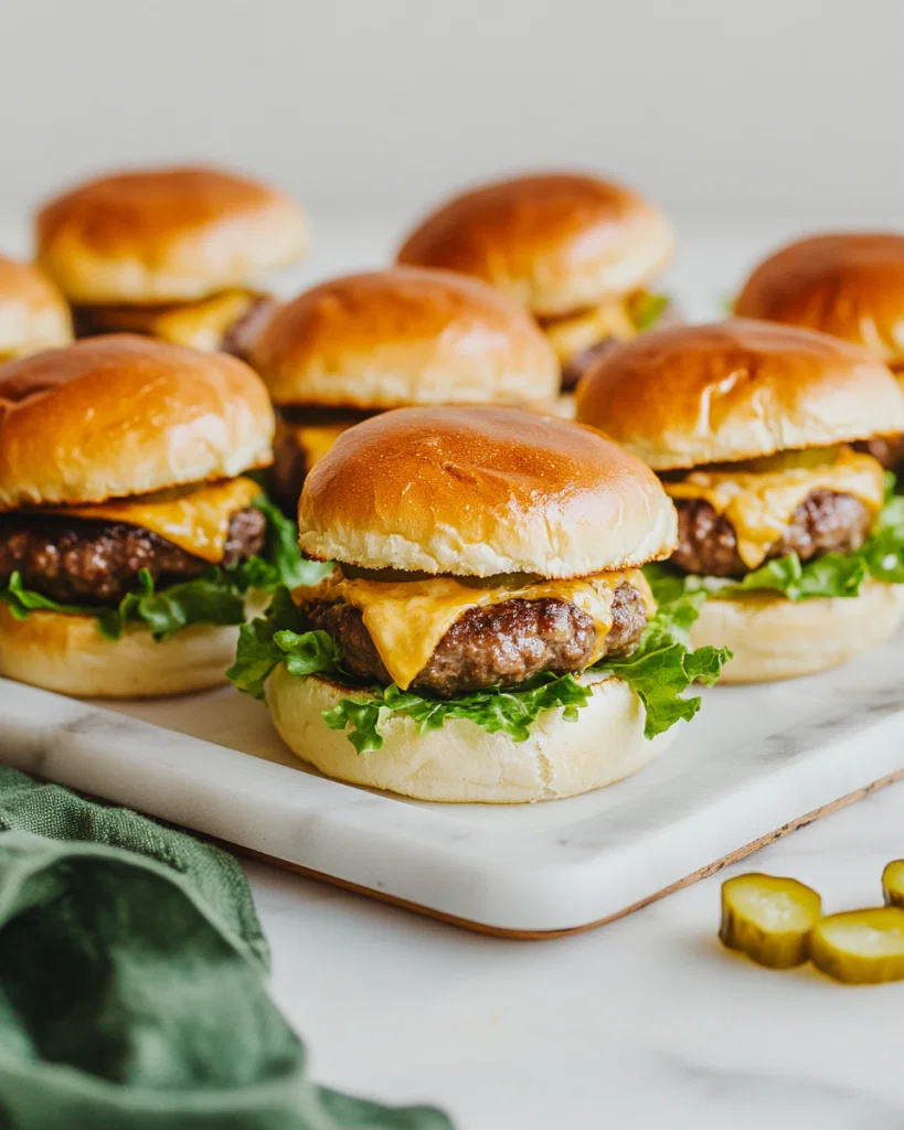 Mini Cheeseburger Sliders