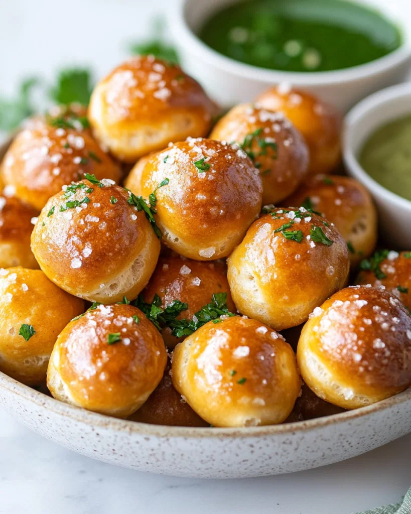Soft Pretzel Bites