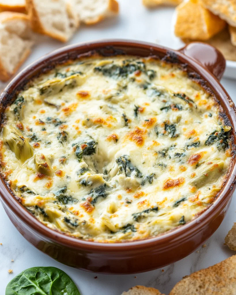 Spinach Artichoke Fundido-Style Dip