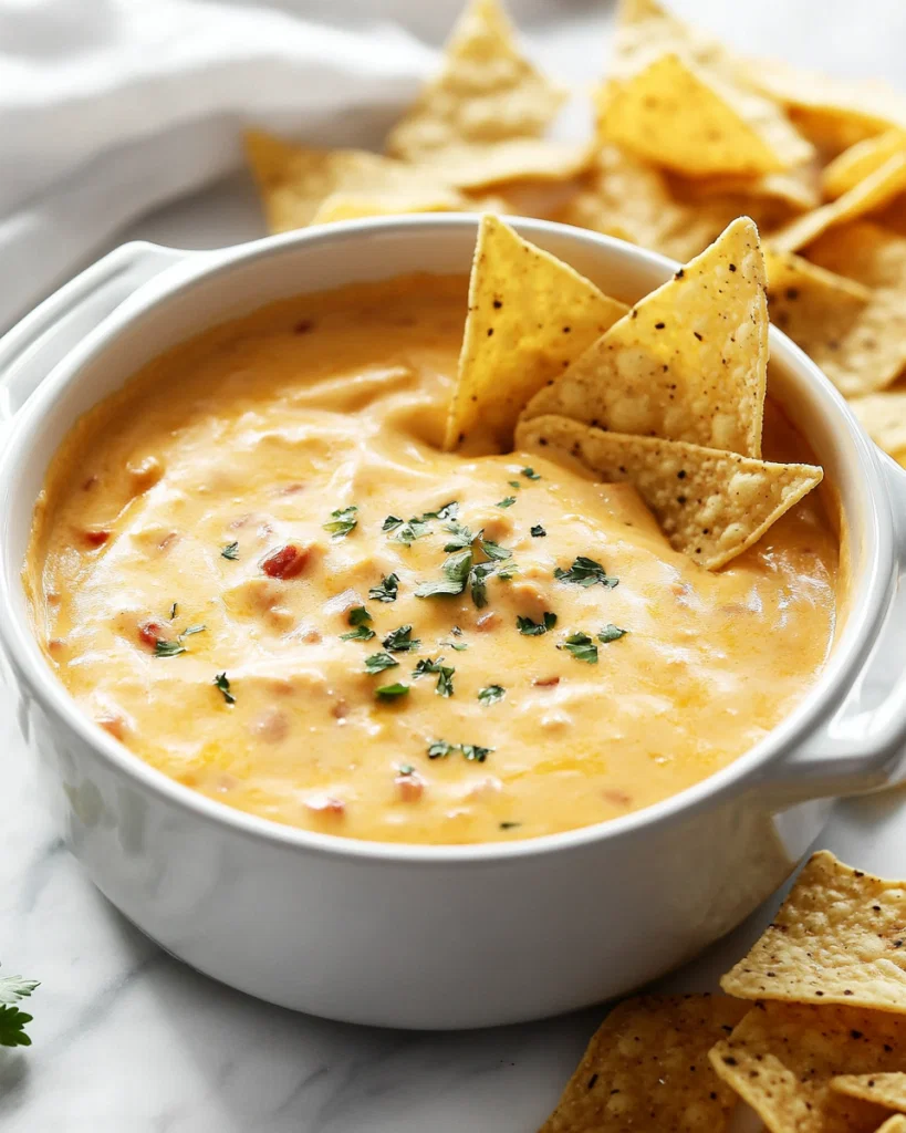 classic crockpot queso dip