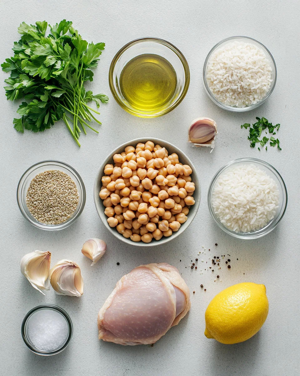 Chicken Peas And Rice Recipe