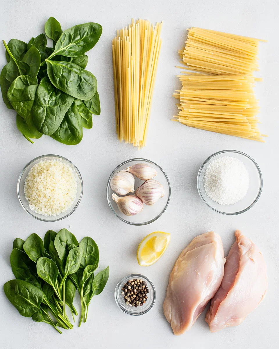 Chicken Spinach Pasta Recipe