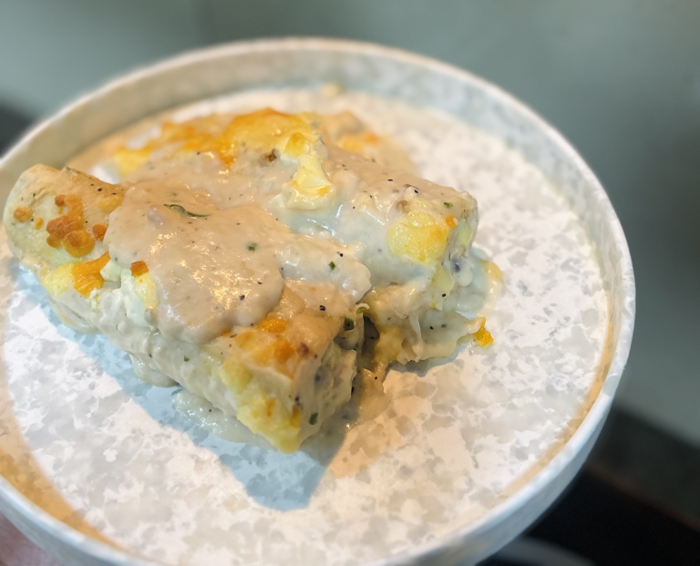 White Chicken Enchiladas Recipe