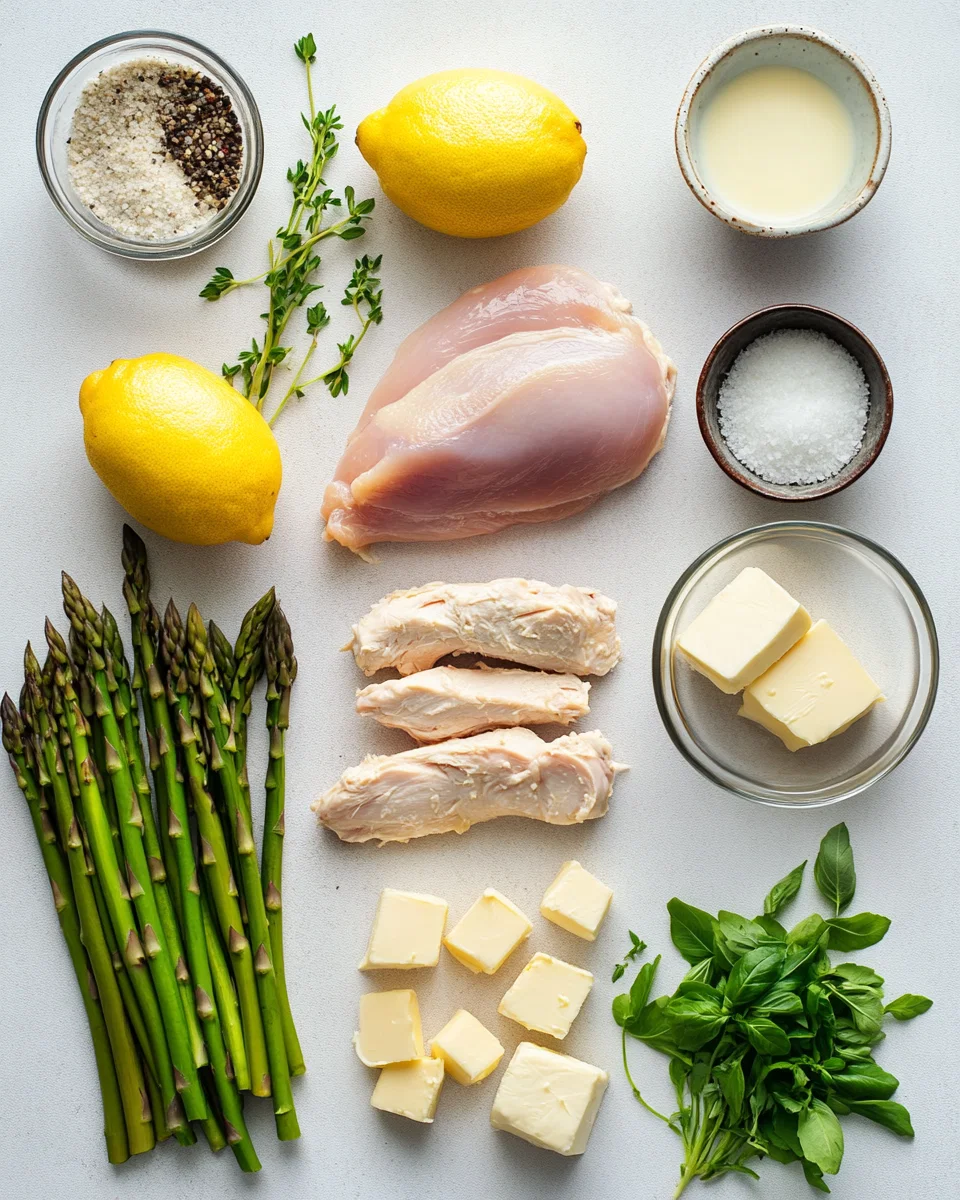 Creamy Chicken Asparagus Skillet