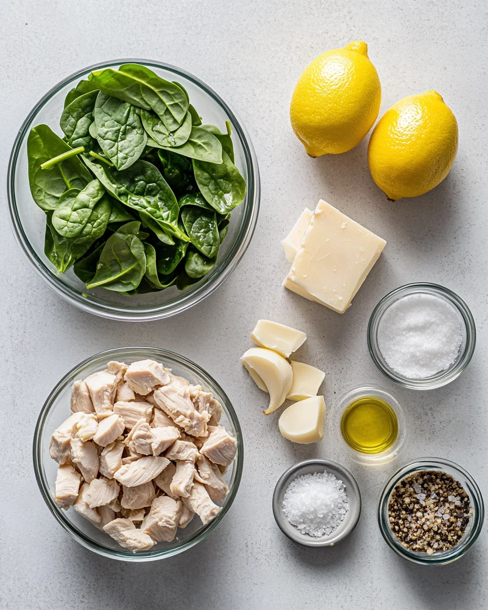 Creamy Chicken Spinach Skillet