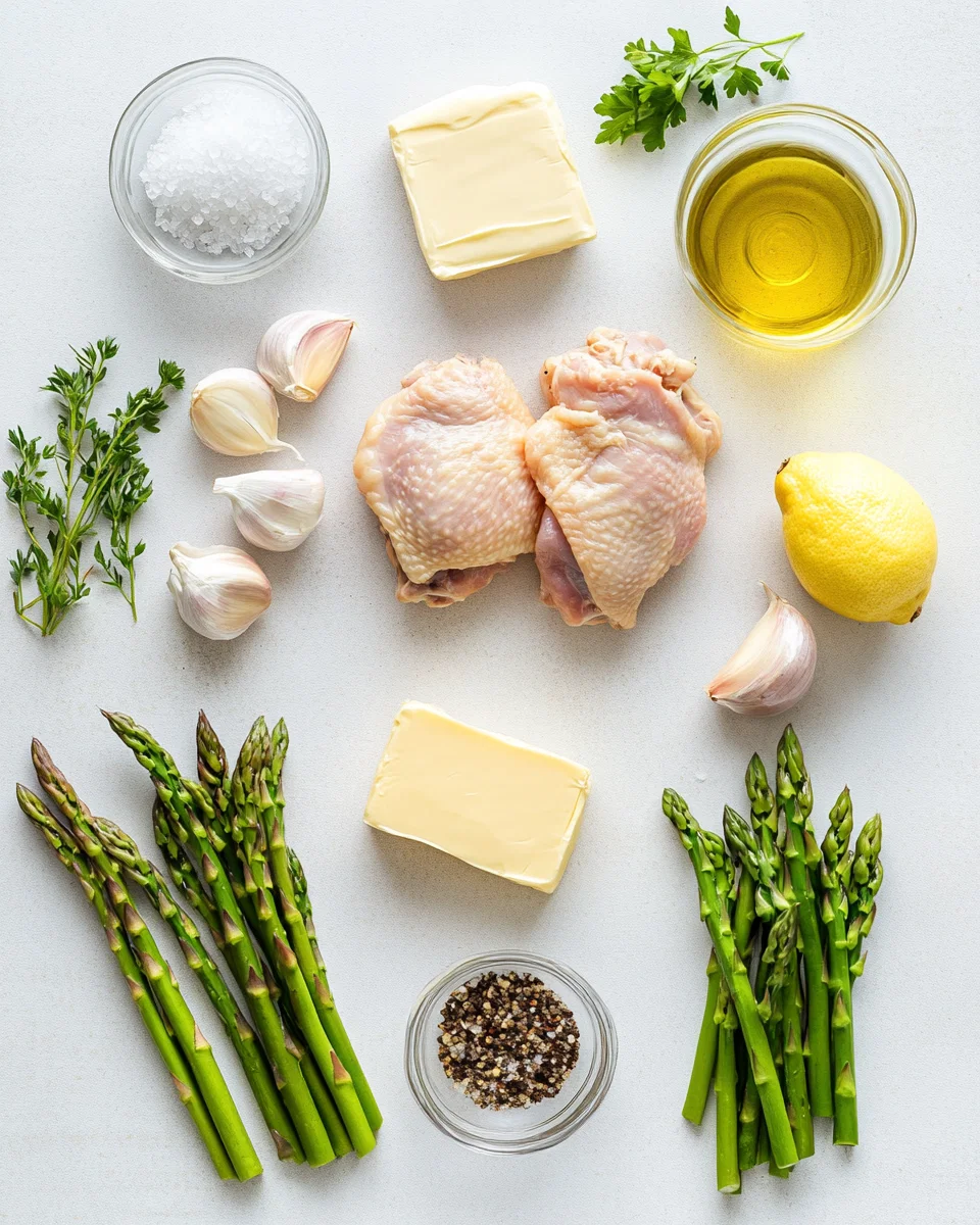 Garlic Butter Chicken Asparagus