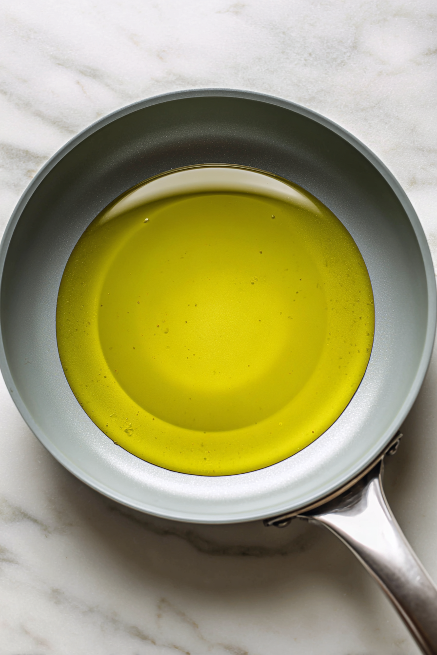 Heat olive oil in a skillet over medium heat