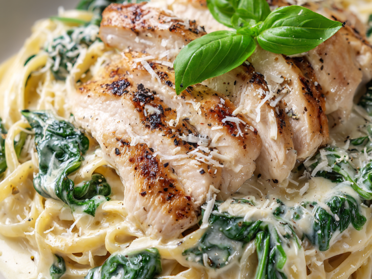 Chicken Spinach Alfredo Recipe
