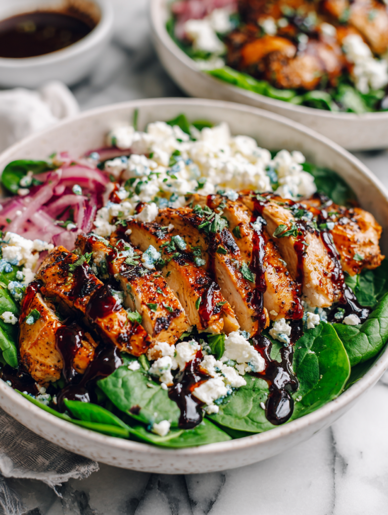 Chicken Spinach Meal Prep Bowls