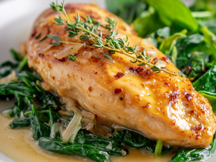 Spring Chicken Spinach Recipe