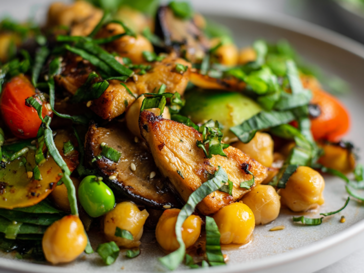 Chicken Peas Stir Fry