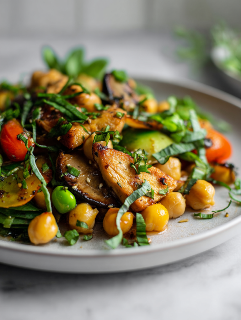 Chicken Peas Stir Fry