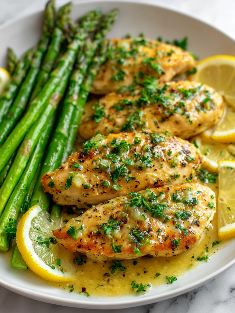 Garlic Butter Chicken Asparagus