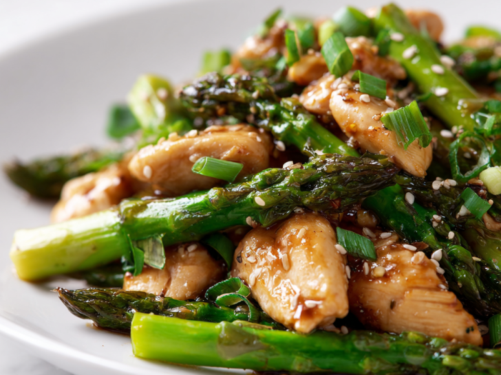 Chicken Asparagus Stir Fry