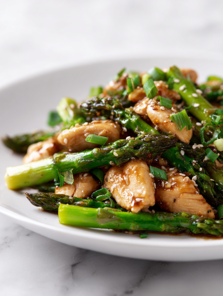 Chicken Asparagus Stir Fry