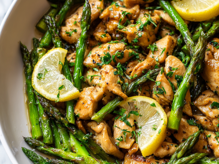 Spring Chicken Asparagus Skillet