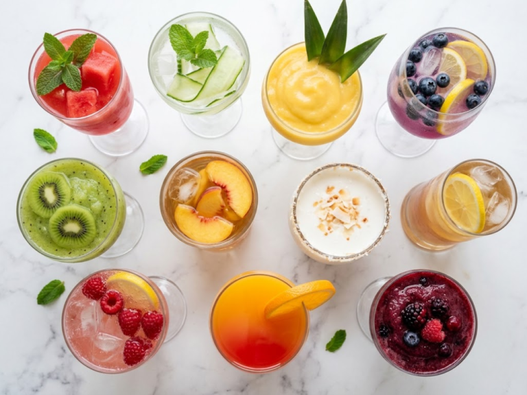 10 Aesthetic Summer Mocktails for Kids & Adults That Look as Good as They Taste