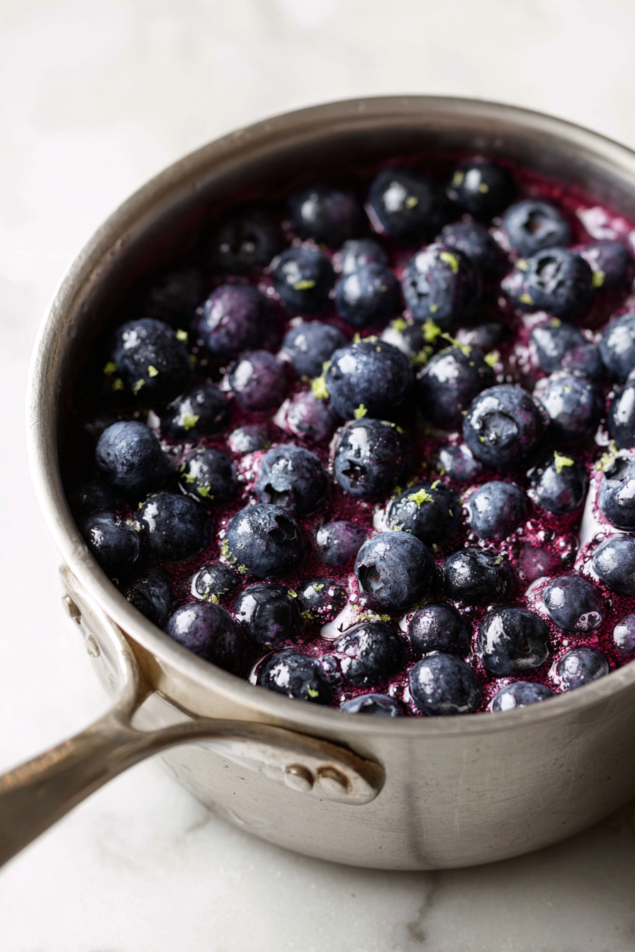 Make the Blueberry Lime Syrup