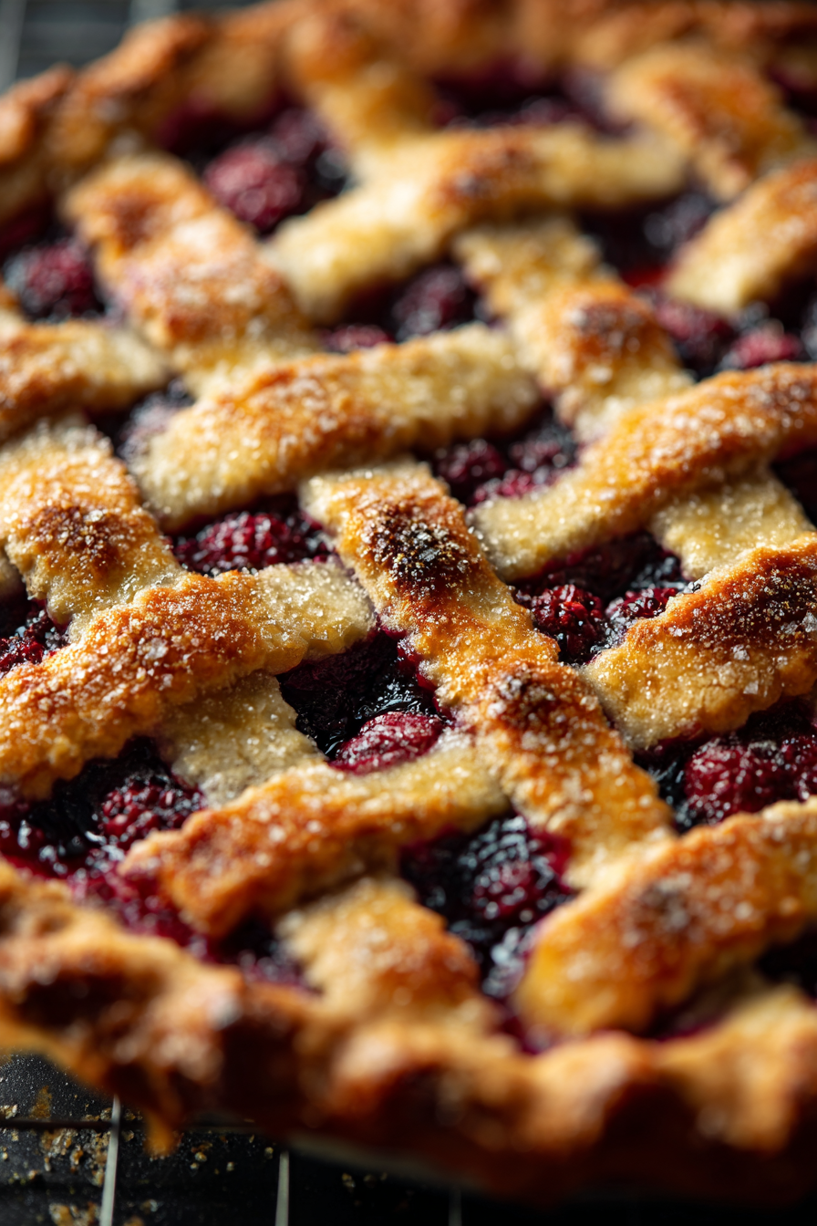 Place the pie on the hot baking sheet and bake for 45–50 minutes