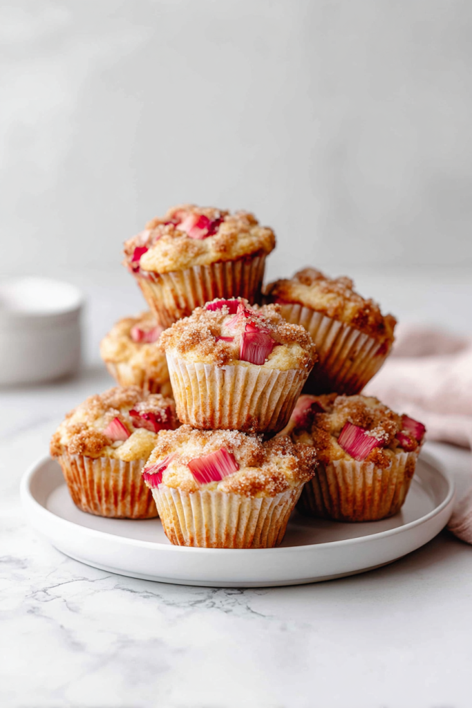 Rhubarb Muffins