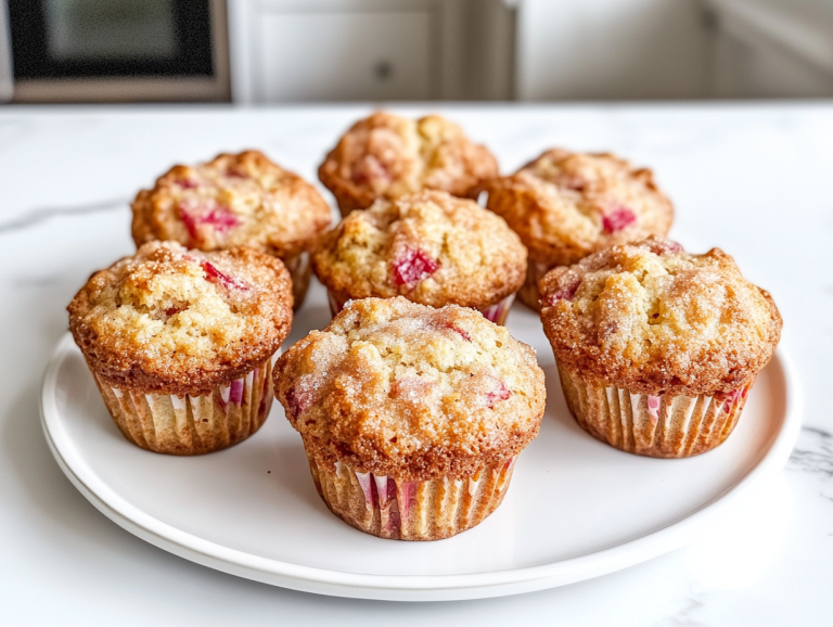 Rhubarb Muffins Recipe